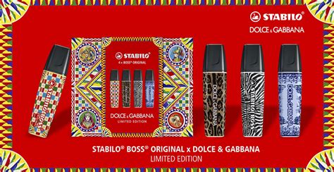 dolce gabbana boss|STABILO Highlighter BOSS ORIGINAL x DOLCE&GABBANA.